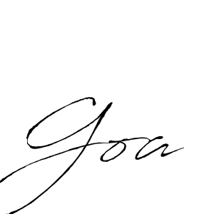 Also we have Goa name is the best signature style. Create professional handwritten signature collection using Antro_Vectra autograph style. Goa signature style 6 images and pictures png