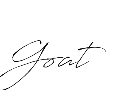 How to make Goat name signature. Use Antro_Vectra style for creating short signs online. This is the latest handwritten sign. Goat signature style 6 images and pictures png