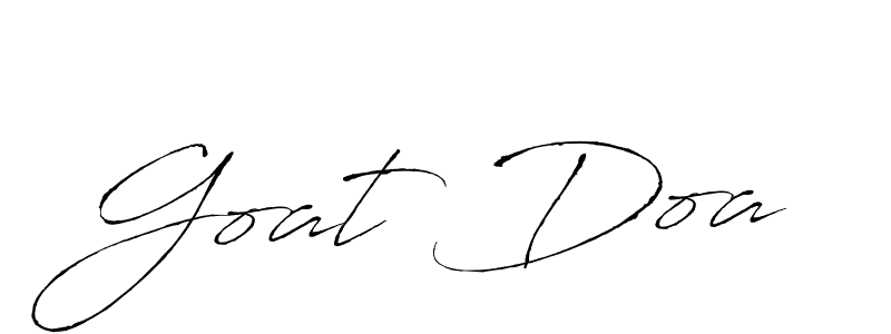 Create a beautiful signature design for name Goat Doa. With this signature (Antro_Vectra) fonts, you can make a handwritten signature for free. Goat Doa signature style 6 images and pictures png