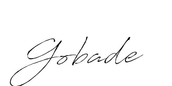 Make a beautiful signature design for name Gobade. Use this online signature maker to create a handwritten signature for free. Gobade signature style 6 images and pictures png