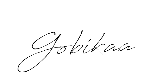 Once you've used our free online signature maker to create your best signature Antro_Vectra style, it's time to enjoy all of the benefits that Gobikaa name signing documents. Gobikaa signature style 6 images and pictures png