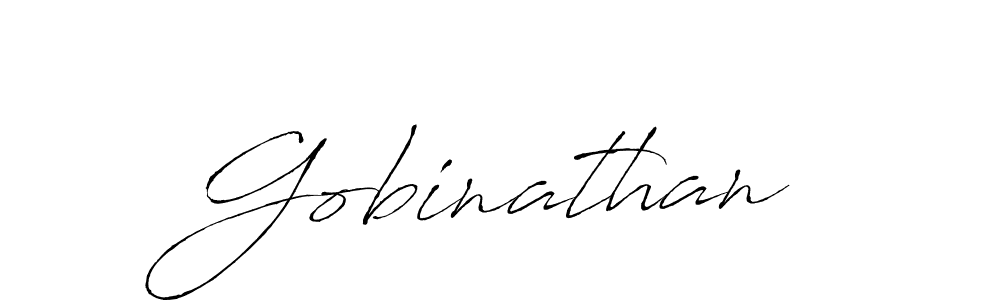 You should practise on your own different ways (Antro_Vectra) to write your name (Gobinathan) in signature. don't let someone else do it for you. Gobinathan signature style 6 images and pictures png