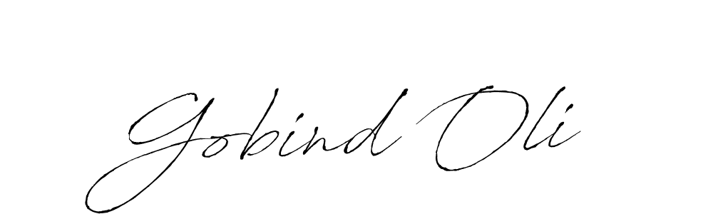 How to Draw Gobind Oli signature style? Antro_Vectra is a latest design signature styles for name Gobind Oli. Gobind Oli signature style 6 images and pictures png