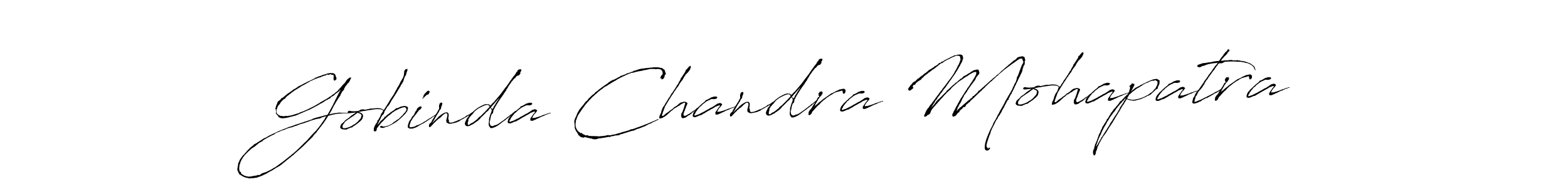 Make a beautiful signature design for name Gobinda Chandra Mohapatra. Use this online signature maker to create a handwritten signature for free. Gobinda Chandra Mohapatra signature style 6 images and pictures png