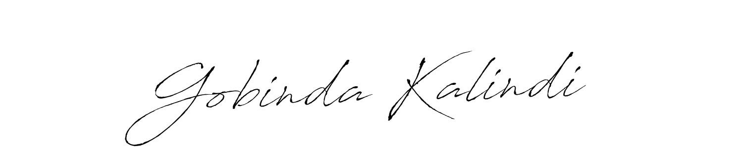 Design your own signature with our free online signature maker. With this signature software, you can create a handwritten (Antro_Vectra) signature for name Gobinda Kalindi. Gobinda Kalindi signature style 6 images and pictures png