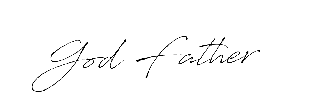 The best way (Antro_Vectra) to make a short signature is to pick only two or three words in your name. The name God Father include a total of six letters. For converting this name. God Father signature style 6 images and pictures png