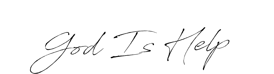 The best way (Antro_Vectra) to make a short signature is to pick only two or three words in your name. The name God Is Help include a total of six letters. For converting this name. God Is Help signature style 6 images and pictures png
