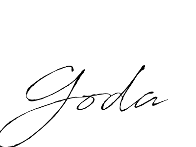 Goda stylish signature style. Best Handwritten Sign (Antro_Vectra) for my name. Handwritten Signature Collection Ideas for my name Goda. Goda signature style 6 images and pictures png