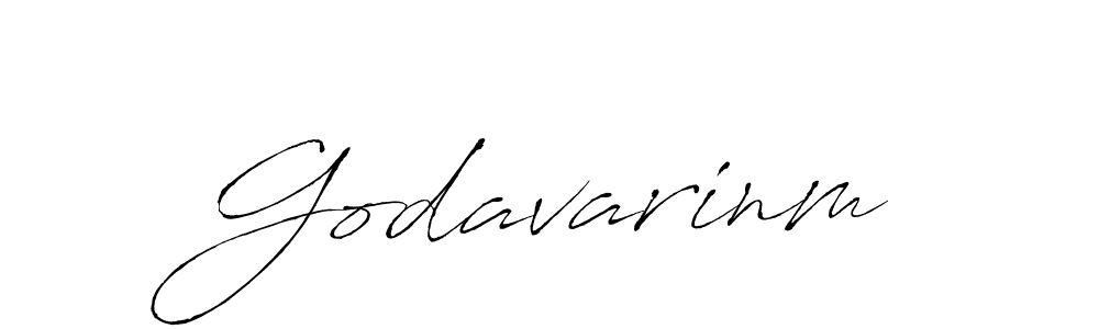 Use a signature maker to create a handwritten signature online. With this signature software, you can design (Antro_Vectra) your own signature for name Godavarinm. Godavarinm signature style 6 images and pictures png