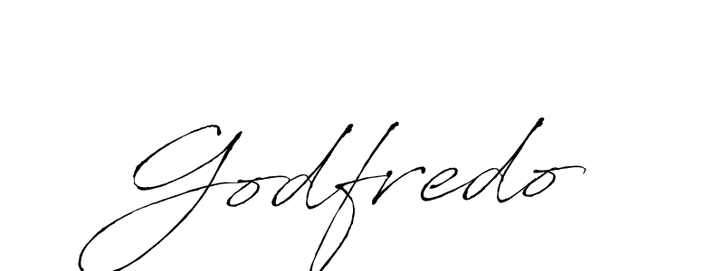 Use a signature maker to create a handwritten signature online. With this signature software, you can design (Antro_Vectra) your own signature for name Godfredo. Godfredo signature style 6 images and pictures png