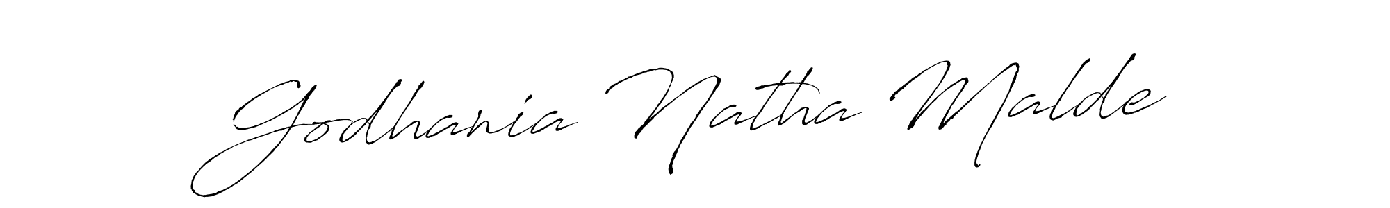 Here are the top 10 professional signature styles for the name Godhania Natha Malde. These are the best autograph styles you can use for your name. Godhania Natha Malde signature style 6 images and pictures png