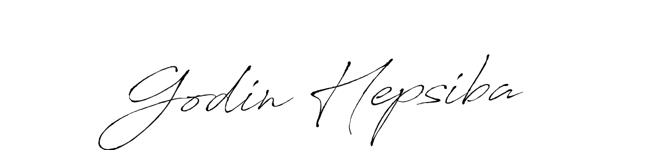 Also You can easily find your signature by using the search form. We will create Godin Hepsiba name handwritten signature images for you free of cost using Antro_Vectra sign style. Godin Hepsiba signature style 6 images and pictures png