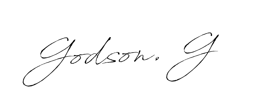 How to make Godson. G name signature. Use Antro_Vectra style for creating short signs online. This is the latest handwritten sign. Godson. G signature style 6 images and pictures png