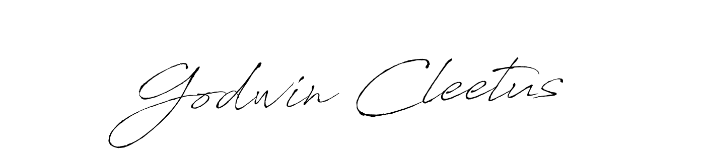 Antro_Vectra is a professional signature style that is perfect for those who want to add a touch of class to their signature. It is also a great choice for those who want to make their signature more unique. Get Godwin Cleetus name to fancy signature for free. Godwin Cleetus signature style 6 images and pictures png