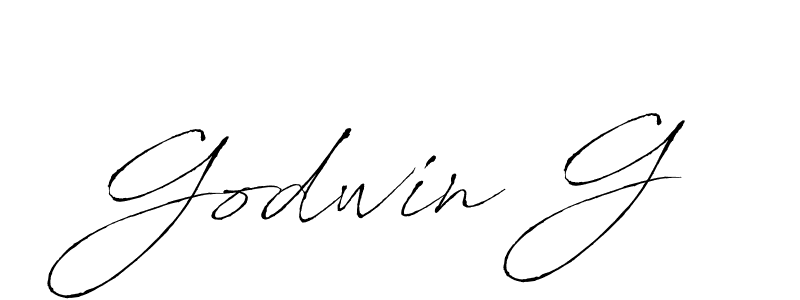 Make a beautiful signature design for name Godwin G. With this signature (Antro_Vectra) style, you can create a handwritten signature for free. Godwin G signature style 6 images and pictures png