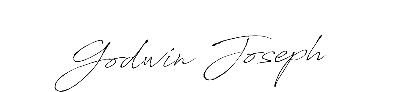 Also we have Godwin Joseph name is the best signature style. Create professional handwritten signature collection using Antro_Vectra autograph style. Godwin Joseph signature style 6 images and pictures png