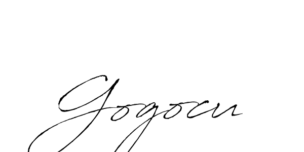 The best way (Antro_Vectra) to make a short signature is to pick only two or three words in your name. The name Gogocu include a total of six letters. For converting this name. Gogocu signature style 6 images and pictures png