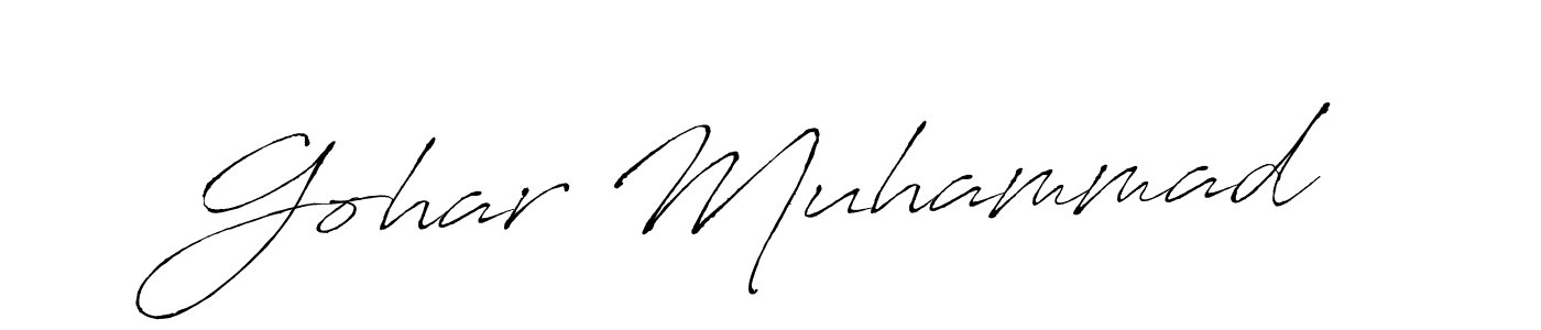 Also we have Gohar Muhammad name is the best signature style. Create professional handwritten signature collection using Antro_Vectra autograph style. Gohar Muhammad signature style 6 images and pictures png