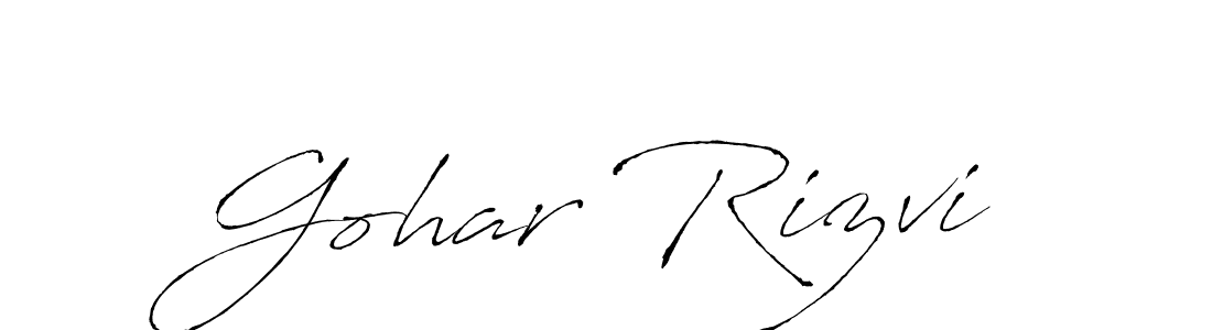 Here are the top 10 professional signature styles for the name Gohar Rizvi. These are the best autograph styles you can use for your name. Gohar Rizvi signature style 6 images and pictures png