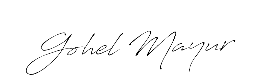 if you are searching for the best signature style for your name Gohel Mayur. so please give up your signature search. here we have designed multiple signature styles  using Antro_Vectra. Gohel Mayur signature style 6 images and pictures png