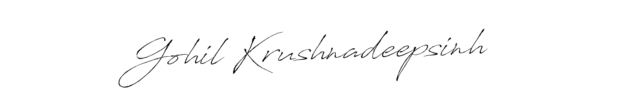 This is the best signature style for the Gohil Krushnadeepsinh name. Also you like these signature font (Antro_Vectra). Mix name signature. Gohil Krushnadeepsinh signature style 6 images and pictures png