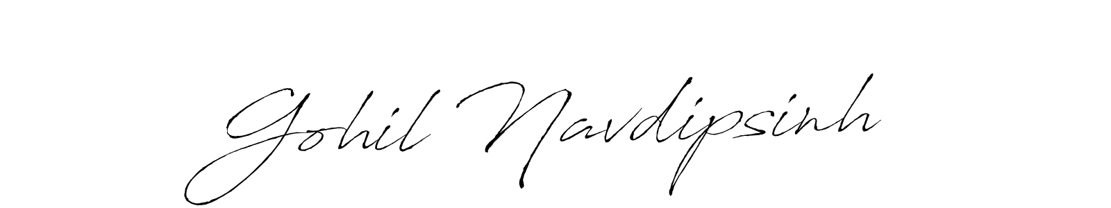 The best way (Antro_Vectra) to make a short signature is to pick only two or three words in your name. The name Gohil Navdipsinh include a total of six letters. For converting this name. Gohil Navdipsinh signature style 6 images and pictures png