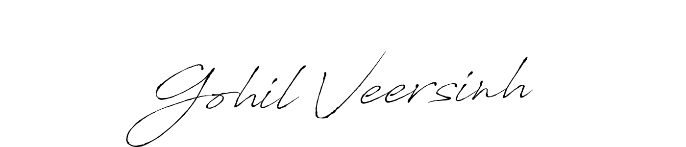 Similarly Antro_Vectra is the best handwritten signature design. Signature creator online .You can use it as an online autograph creator for name Gohil Veersinh. Gohil Veersinh signature style 6 images and pictures png