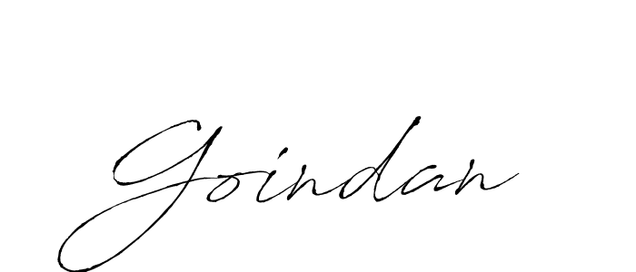 Make a beautiful signature design for name Goindan. Use this online signature maker to create a handwritten signature for free. Goindan signature style 6 images and pictures png