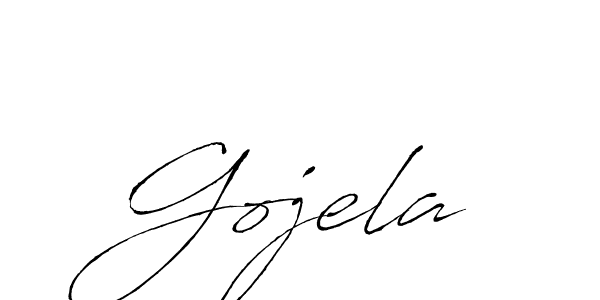 Once you've used our free online signature maker to create your best signature Antro_Vectra style, it's time to enjoy all of the benefits that Gojela name signing documents. Gojela signature style 6 images and pictures png