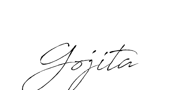 Make a short Gojita signature style. Manage your documents anywhere anytime using Antro_Vectra. Create and add eSignatures, submit forms, share and send files easily. Gojita signature style 6 images and pictures png