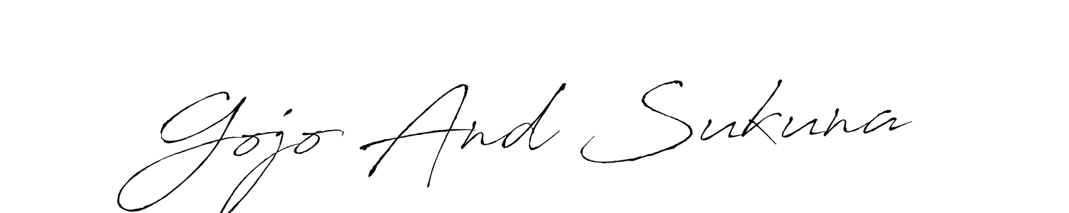 Make a beautiful signature design for name Gojo And Sukuna. Use this online signature maker to create a handwritten signature for free. Gojo And Sukuna signature style 6 images and pictures png