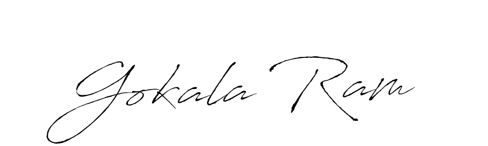 See photos of Gokala Ram official signature by Spectra . Check more albums & portfolios. Read reviews & check more about Antro_Vectra font. Gokala Ram signature style 6 images and pictures png