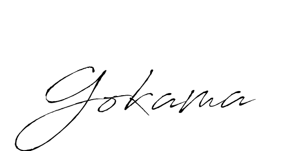 How to Draw Gokama signature style? Antro_Vectra is a latest design signature styles for name Gokama. Gokama signature style 6 images and pictures png