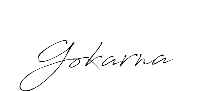 The best way (Antro_Vectra) to make a short signature is to pick only two or three words in your name. The name Gokarna include a total of six letters. For converting this name. Gokarna signature style 6 images and pictures png