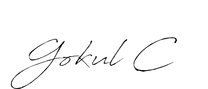 You should practise on your own different ways (Antro_Vectra) to write your name (Gokul C) in signature. don't let someone else do it for you. Gokul C signature style 6 images and pictures png