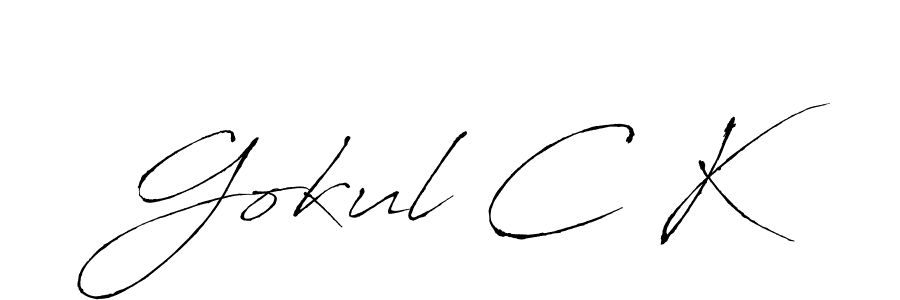 See photos of Gokul C K official signature by Spectra . Check more albums & portfolios. Read reviews & check more about Antro_Vectra font. Gokul C K signature style 6 images and pictures png