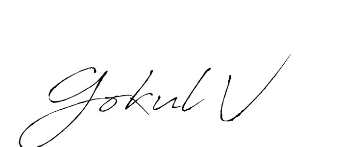 Make a beautiful signature design for name Gokul V. Use this online signature maker to create a handwritten signature for free. Gokul V signature style 6 images and pictures png