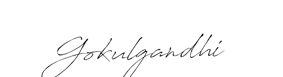 How to Draw Gokulgandhi signature style? Antro_Vectra is a latest design signature styles for name Gokulgandhi. Gokulgandhi signature style 6 images and pictures png