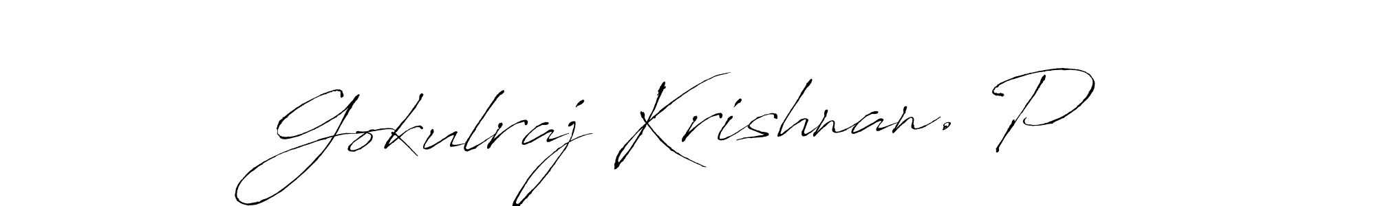 if you are searching for the best signature style for your name Gokulraj Krishnan. P. so please give up your signature search. here we have designed multiple signature styles  using Antro_Vectra. Gokulraj Krishnan. P signature style 6 images and pictures png