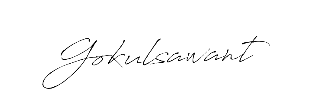 Make a beautiful signature design for name Gokulsawant. Use this online signature maker to create a handwritten signature for free. Gokulsawant signature style 6 images and pictures png