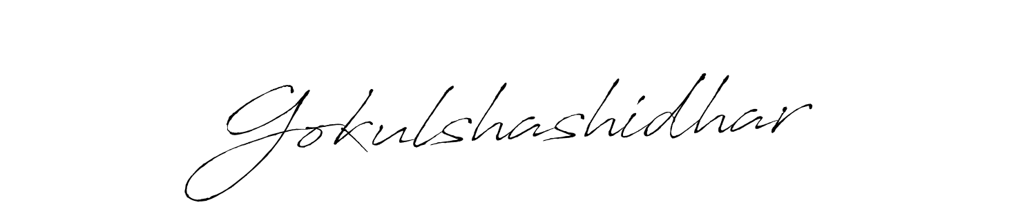 Once you've used our free online signature maker to create your best signature Antro_Vectra style, it's time to enjoy all of the benefits that Gokulshashidhar name signing documents. Gokulshashidhar signature style 6 images and pictures png