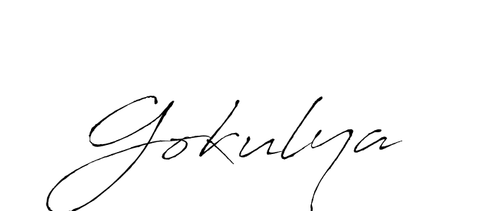 See photos of Gokulya official signature by Spectra . Check more albums & portfolios. Read reviews & check more about Antro_Vectra font. Gokulya signature style 6 images and pictures png