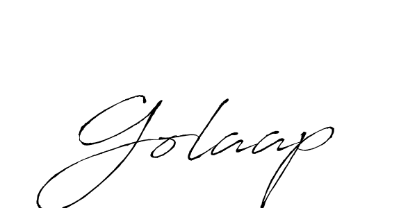 Create a beautiful signature design for name Golaap. With this signature (Antro_Vectra) fonts, you can make a handwritten signature for free. Golaap signature style 6 images and pictures png