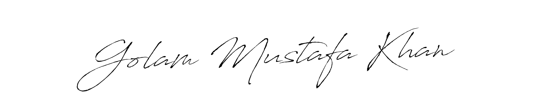 Also we have Golam Mustafa Khan name is the best signature style. Create professional handwritten signature collection using Antro_Vectra autograph style. Golam Mustafa Khan signature style 6 images and pictures png