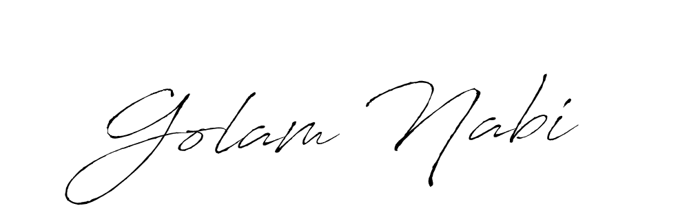 Antro_Vectra is a professional signature style that is perfect for those who want to add a touch of class to their signature. It is also a great choice for those who want to make their signature more unique. Get Golam Nabi name to fancy signature for free. Golam Nabi signature style 6 images and pictures png