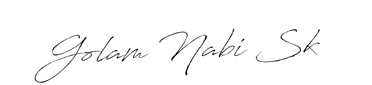 Similarly Antro_Vectra is the best handwritten signature design. Signature creator online .You can use it as an online autograph creator for name Golam Nabi Sk. Golam Nabi Sk signature style 6 images and pictures png