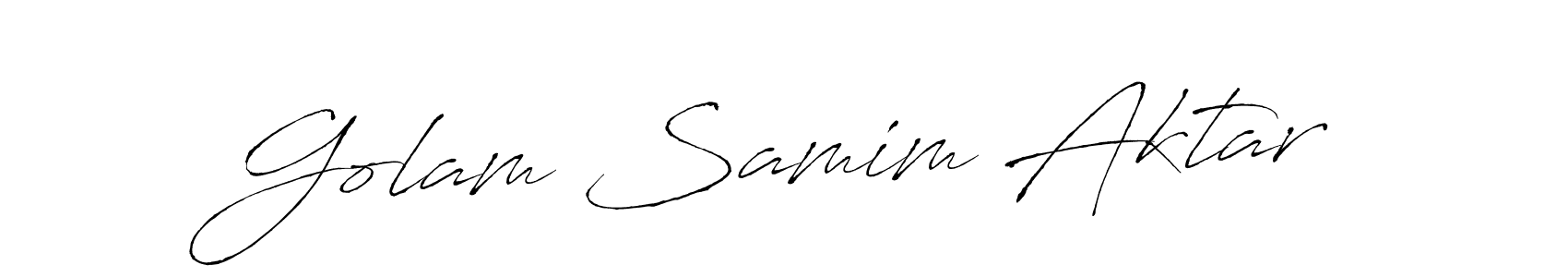 Similarly Antro_Vectra is the best handwritten signature design. Signature creator online .You can use it as an online autograph creator for name Golam Samim Aktar. Golam Samim Aktar signature style 6 images and pictures png