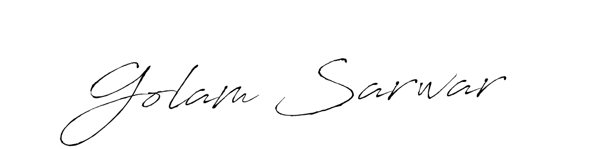 Also You can easily find your signature by using the search form. We will create Golam Sarwar name handwritten signature images for you free of cost using Antro_Vectra sign style. Golam Sarwar signature style 6 images and pictures png