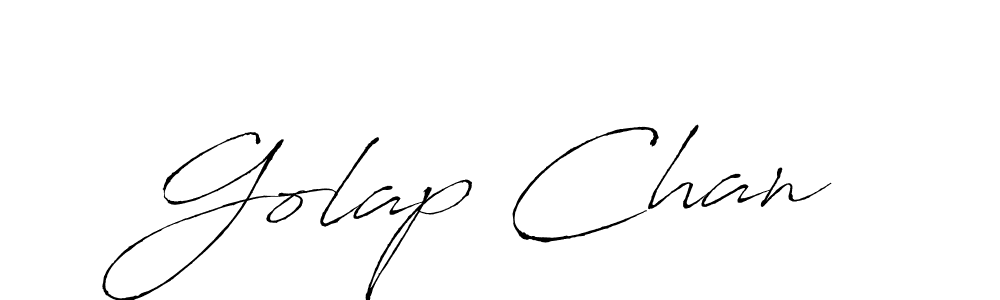 The best way (Antro_Vectra) to make a short signature is to pick only two or three words in your name. The name Golap Chan include a total of six letters. For converting this name. Golap Chan signature style 6 images and pictures png