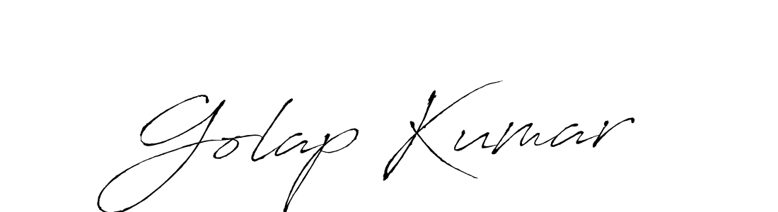 How to make Golap Kumar name signature. Use Antro_Vectra style for creating short signs online. This is the latest handwritten sign. Golap Kumar signature style 6 images and pictures png